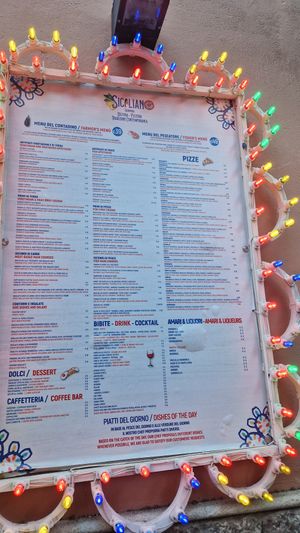  at Siciliano Taormina Osteria Pizzeria in Taormina