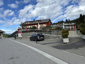Terrace  at Vögeli Alpenhotel in Malbun