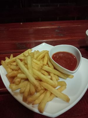French fries at Nebesa Guest House in Chimgan