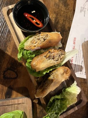 Spring rolls   at Viet An in Aberdeen