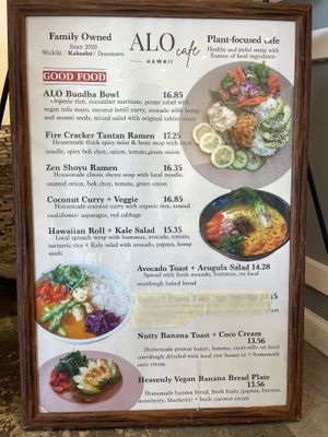   at ALO Cafe Hawaii -SALT in Honolulu