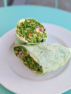 Burrito at ALO Cafe Hawaii -SALT in Honolulu