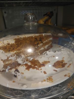 Carrot cake at Fem un Brunch in Barcelona