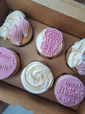 Mother's Day cupcakes at Vegan Cakes By Angel - No Storefront in Herne Bay