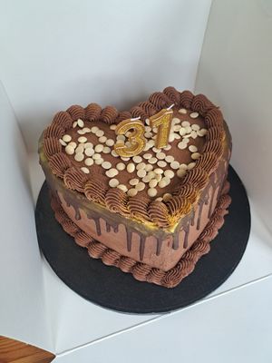 Chocolate Birthday Cake at Vegan Cakes By Angel - No Storefront in Herne Bay