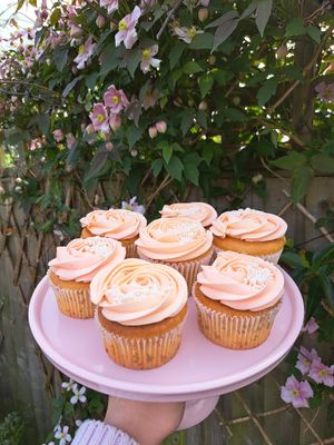 Lemon drizzle cupcakes at Vegan Cakes By Angel - No Storefront in Herne Bay