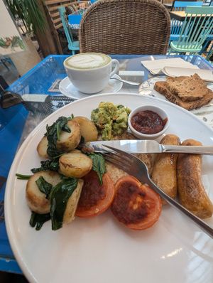 Breakfast at The Jackalope Cafe in Leitrim