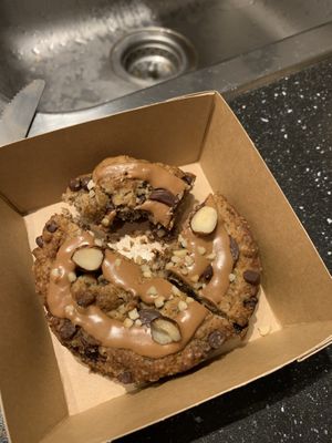 It looks pretty, but I had to throw this away because it was inedible.  at Choopy's in Antibes