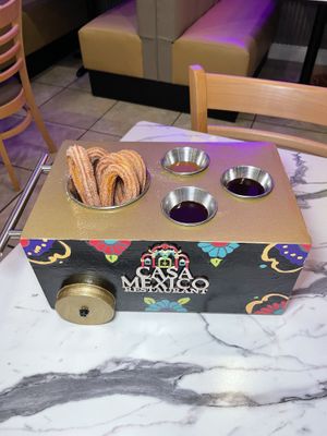 Vegan churros   at Casa Mexico in Orlando