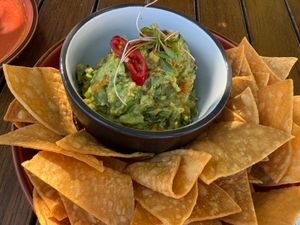 Guacamole 🥑 & Chips  at Calistoga Depot in Calistoga