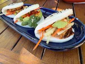 Bao Buns  at Calistoga Depot in Calistoga