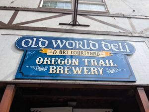 Front Step at Old World Deli in Corvallis