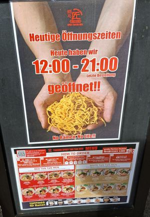  at Takumi Tantan in Dusseldorf