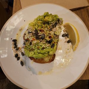 Avocado toast - yummy at Charlie & Ginger in Epsom
