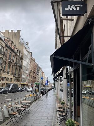  at Jat' Cafe in Brussels