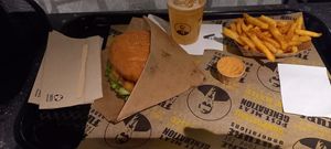 Veganizer with crispy chickn at VINCENT in Bremen