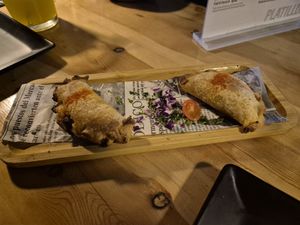Empanadas at MEZZE in Granada
