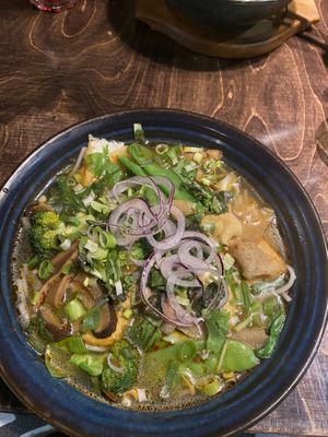Lemongrass noodle soupp  at Mom's - Vegan Cooking in Berlin