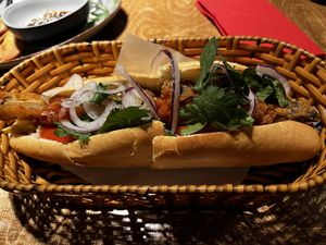 bhan mi  at Mom's - Vegan Cooking in Berlin