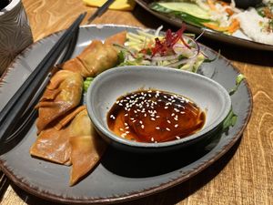 wan tan  at Mom's - Vegan Cooking in Berlin