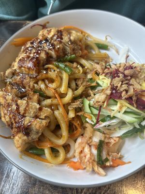 Chicken noodles soup  at Mom's - Vegan Cooking in Berlin