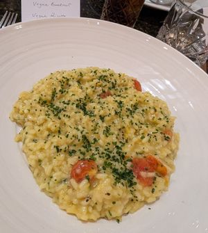 Saffron Risotto Milanese at The Whitehall Restaurant & Bar in Leeds