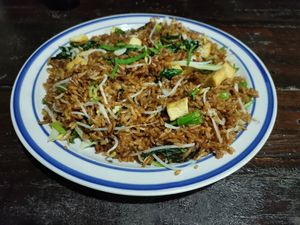 Fried rice at Indo Restaurant in Noord