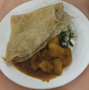 this vegetable Roto was amazing!!!!!! at Indo Restaurant in Noord