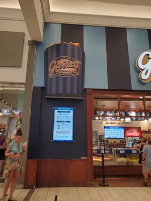 Sign at Garrett Popcorn Shops in Las Vegas