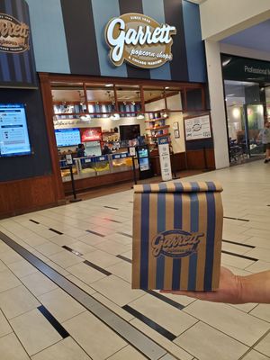 Outside the store inside Miracle shops at Garrett Popcorn Shops in Las Vegas