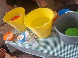 Making process at Pozole in Merida