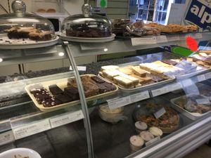 Vegan options here  at The Health Warehouse Cafe in Darlington