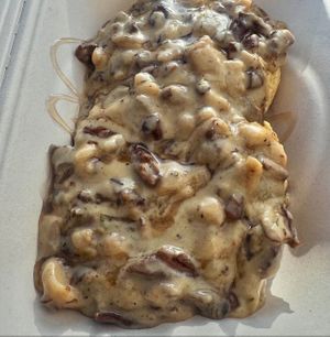 Biscuits & Mushroom Gravyy  at Fungi Foods in Walnut Creek