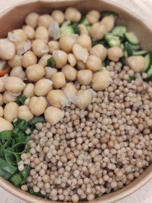 Pulses salad at Simply Nabaty in Amman