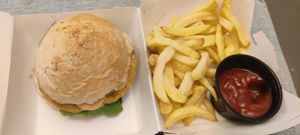 French fries at Simply Nabaty in Amman