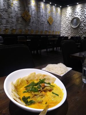 Vegan beef vindaloo  at Thai Idea Vegetarian in San Francisco