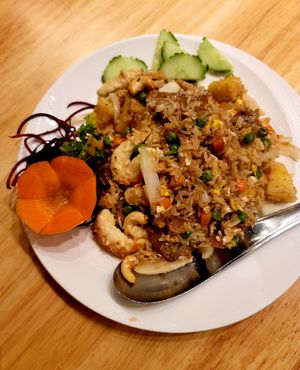Pineapple Fried Rice at Thai Idea Vegetarian in San Francisco