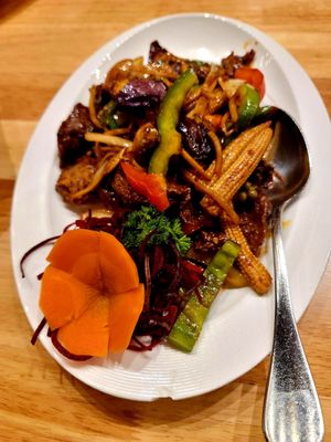 Spicy Catfish at Thai Idea Vegetarian in San Francisco