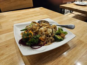 Pad see ew at Thai Idea Vegetarian in San Francisco