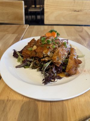 Bangkok Tamarind duck  at Thai Idea Vegetarian in San Francisco