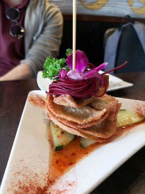 appetizer at Thai Idea Vegetarian in San Francisco