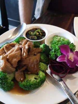 soy meat at Thai Idea Vegetarian in San Francisco