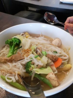 pho - bit bland at Thai Idea Vegetarian in San Francisco