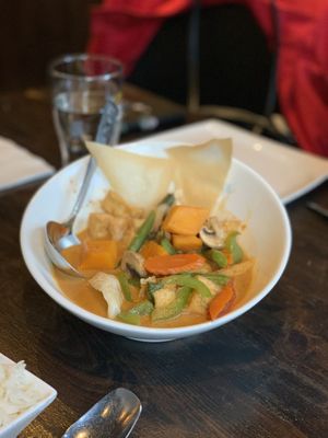 Pumpkin curry at Thai Idea Vegetarian in San Francisco