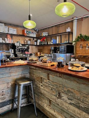  at Essential Vegan Cafe in East London