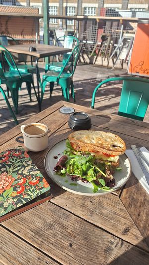  at Essential Vegan Cafe in East London