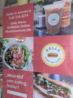  at Bella Banh Mi Cafe in Honolulu