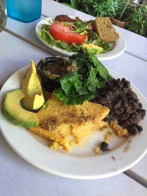 Our fabulous meals at Sweet Potato Kitchen in Hawi