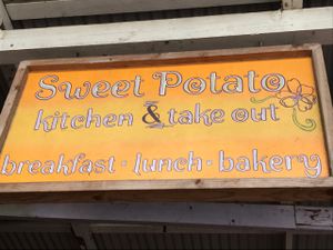 entryway at Sweet Potato Kitchen in Hawi
