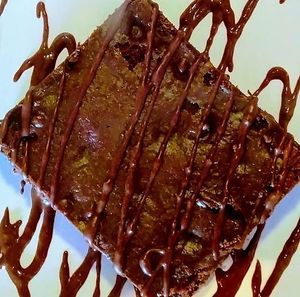 Fudge Brownie! at Sweet Potato Kitchen in Hawi